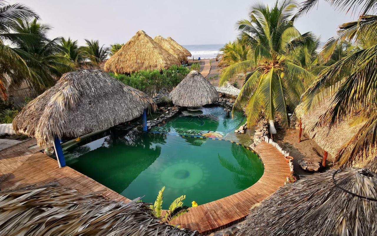 Eco-Hotel Playa Quilombo Las Lisas Exterior foto
